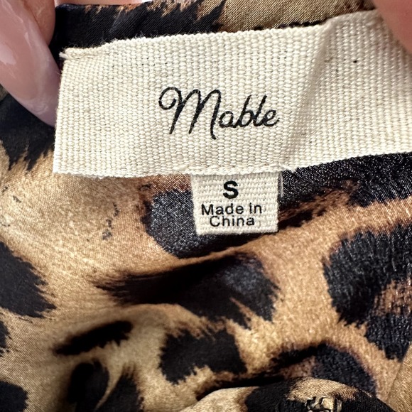 *NWOT* Baby Doll Padded Cheetah Print Cut Out Dress W/ Adjustable Straps Sz Sml - Picture 4 of 6